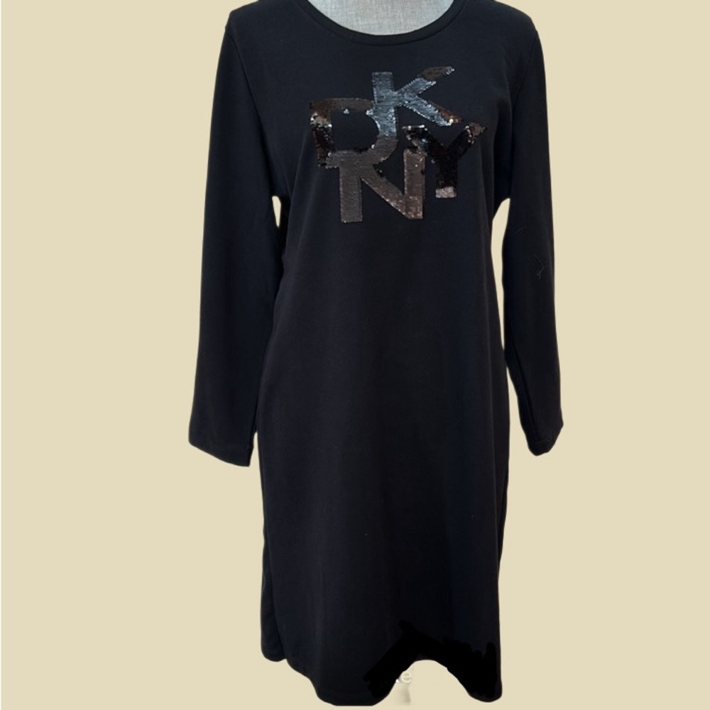 Looks new - DKNY Black Long Sleeve Dress